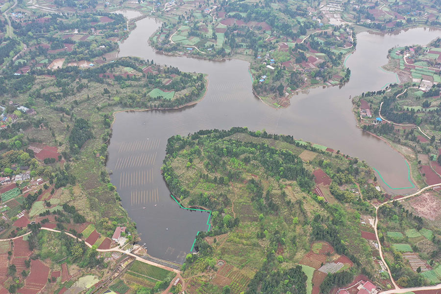 四川資陽市雁江區(qū)滴水巖水庫水體修復(fù)技術(shù)服務(wù)項目