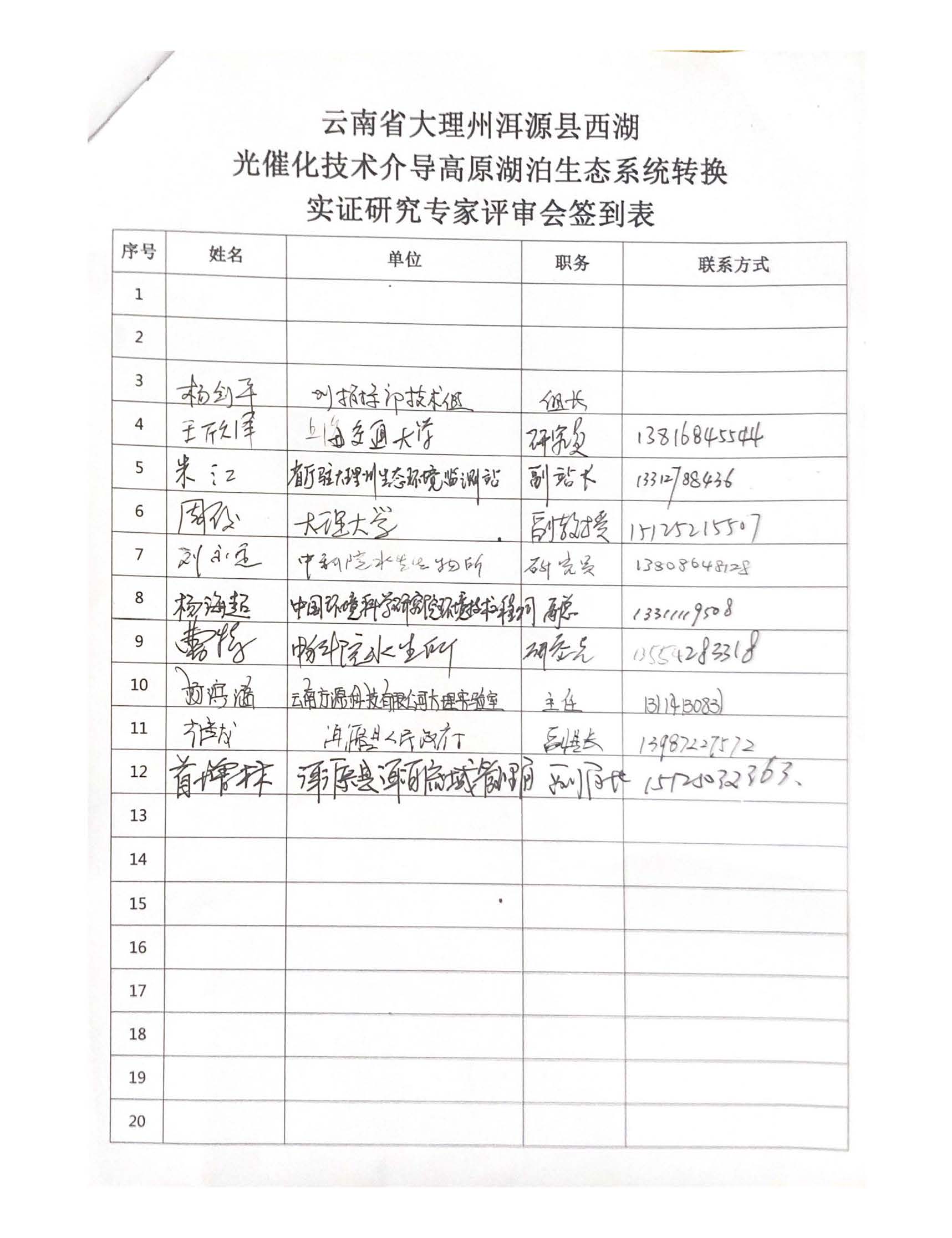 PMAES技術(shù)高原湖泊工程應(yīng)用評審會